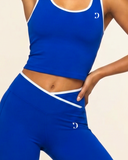 Core Flare Legging Cobalt